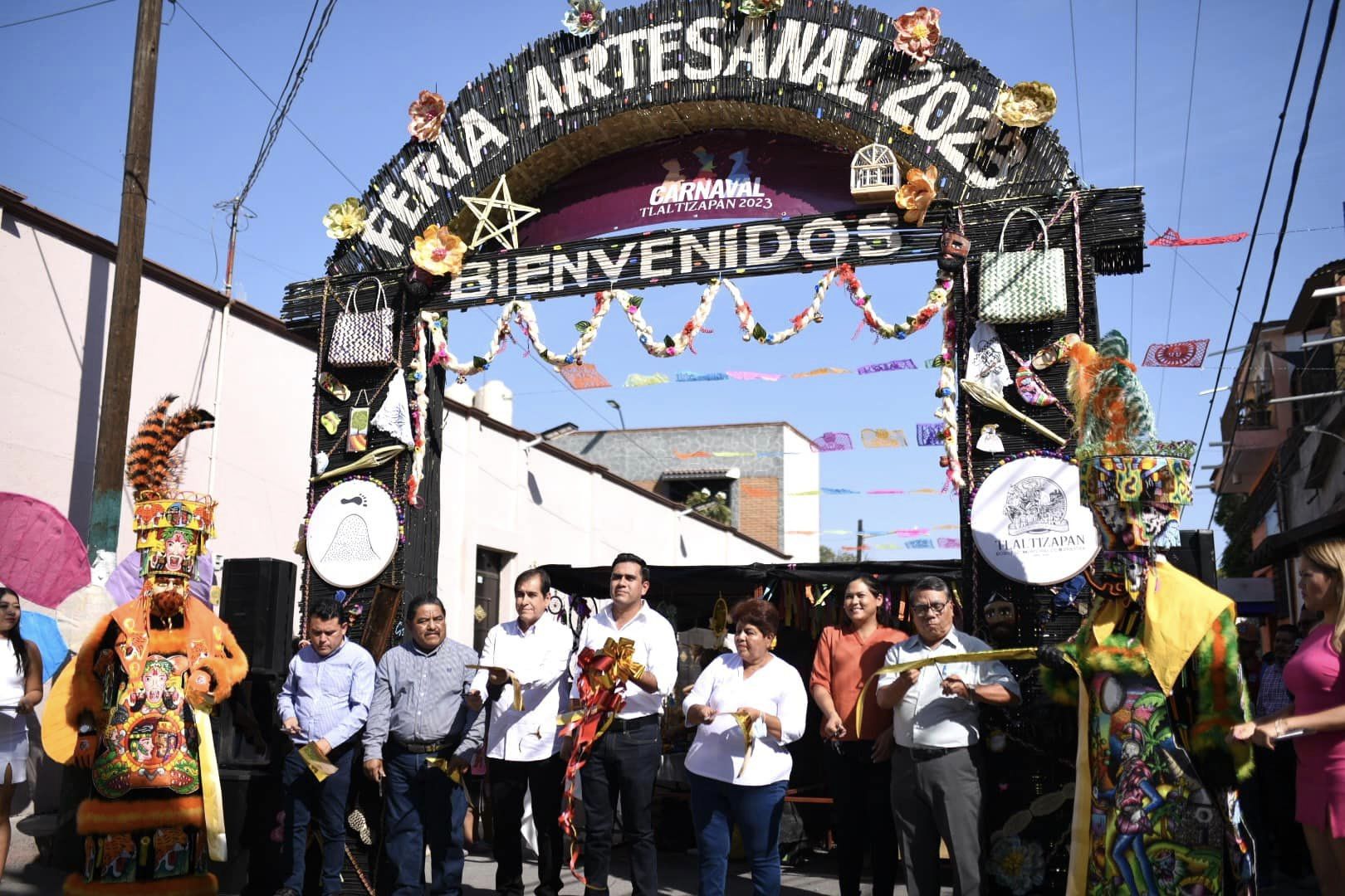 INAUGURACIÓN DE LA FERIA ARTESANAL DEL CARNAVAL TLALTIZAPÁN 2023